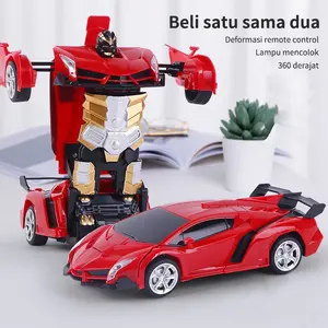 1:18 Rc Mobil Remote Control Mobil Olahraga Mobil Robot Transformasi/Mainan Mobil Remote Control/Rc Mobil Remote Control Transformasi Robot