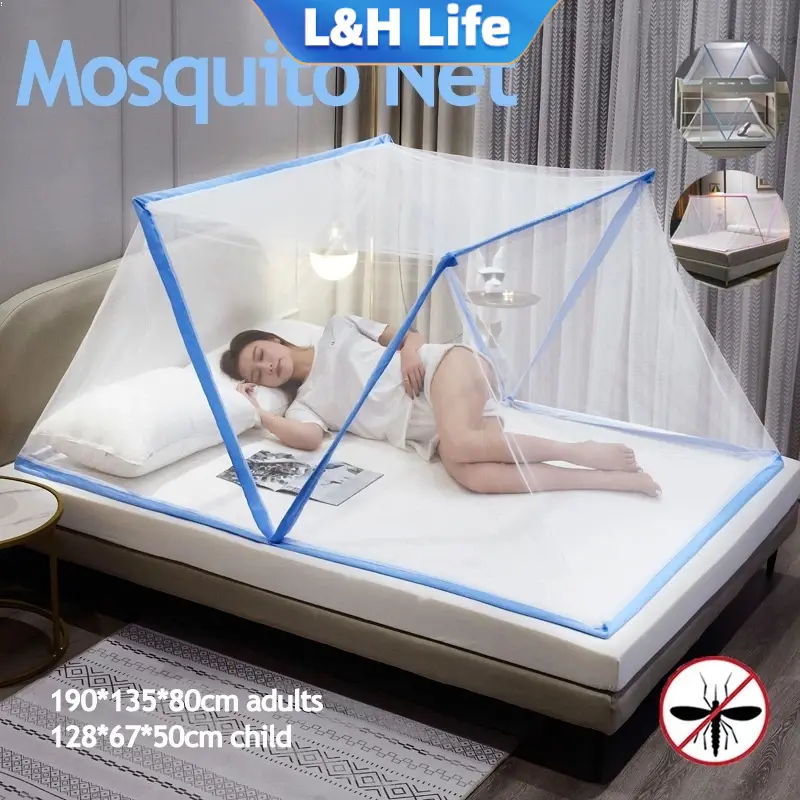 Kelambu kotak Tidur Dewasa Anti Nyamuk Kelambu Lipat Tidur Portable Kelambu Kotak 0
