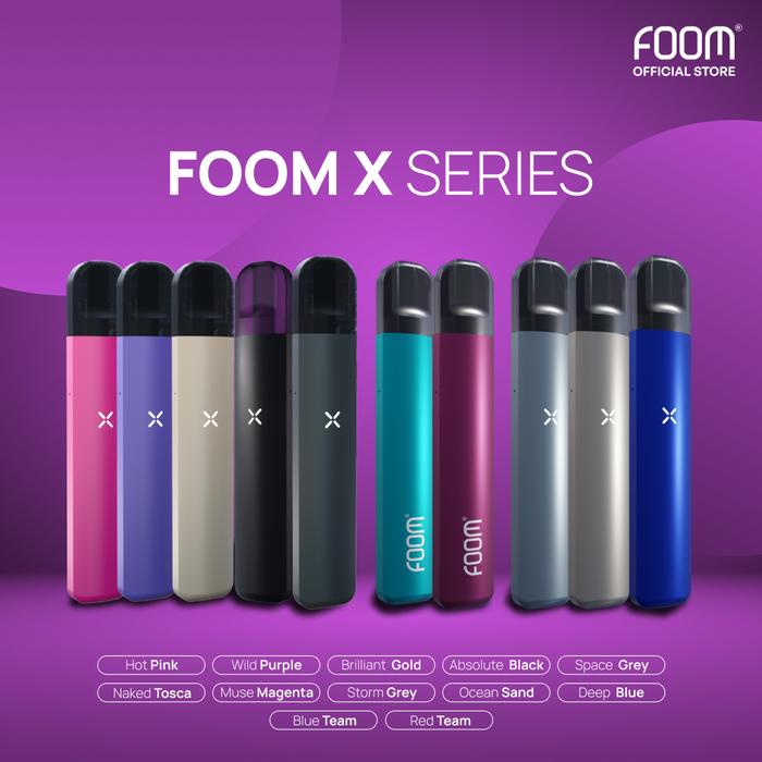 Promo FOOM POD X - All Variant Color Starter Kit & Bundling Liquid 15 ...