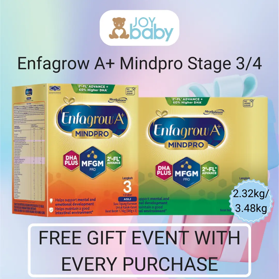 Enfagrow A+ Milk Formula (Stage 3/4)(2.32/3.48kg)