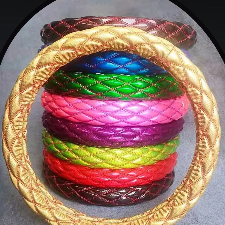 New Bubble Series Steering Wheel Cover Internet Celebrity Anti slip Handle Cover Four Seasons Universal Car Handle Cover