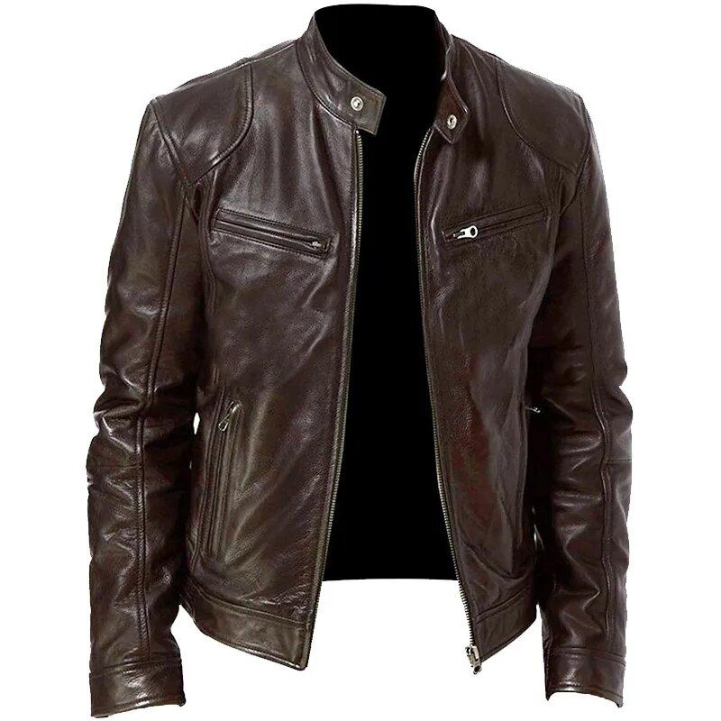 Jaket Kulit Pria Terlaris & Jaket Semi Kulit Pria Terbaru 3