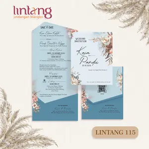 (50 Pcs)  LINTANG 115 Blangko Undangan