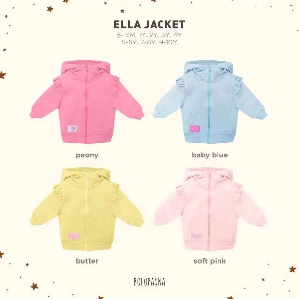 BOHOPANNA - ELLA JACKET - JAKET ANAK PEREMPUAN