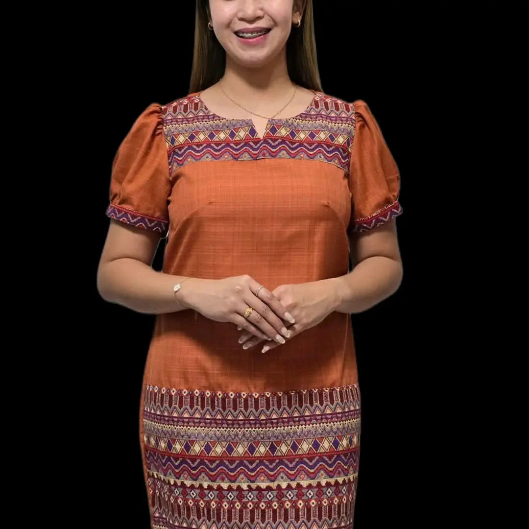 Julia Ethnic Formal Barong Dress