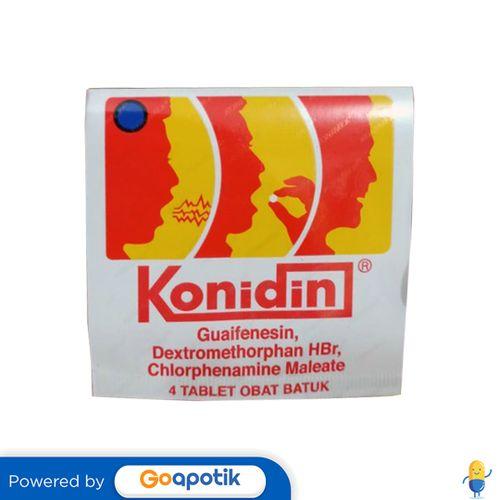 KONIDIN STRIP ISI 4 TABLET