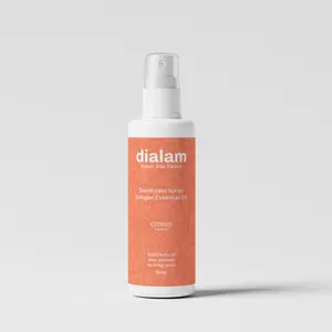 (Varian Citrus 60 ml) Tawas Spray Deodorant | Spray Tawas | Deodorant Tawas Anti Bau Badan | Antiperspirant Spray | Penghilang Bau Badan Alami | Aroma Origibal dan Lavender Ketiak Memutihkan