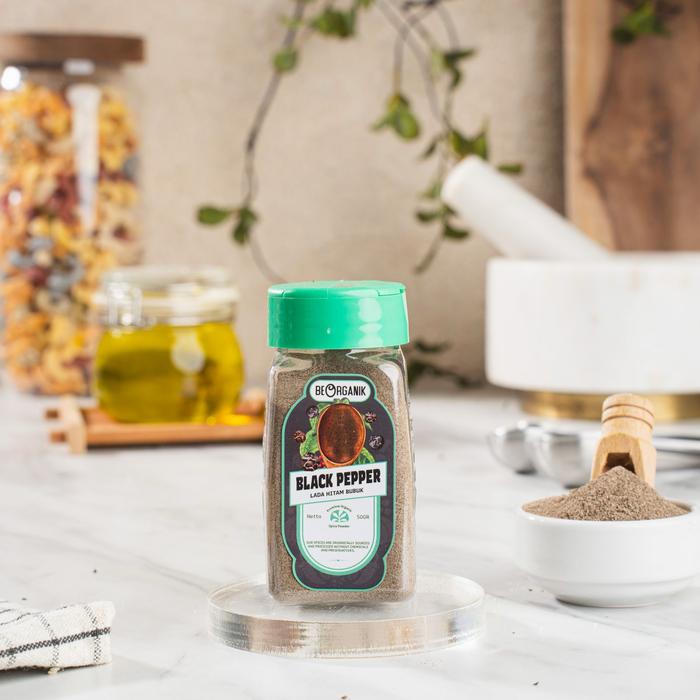 Gambar Beorganik Black Pepper Powder / Lada Hitam Bubuk - Asli Tanpa Pengawet dari Beorganik Store Kota Administrasi Jakarta Barat Tokopedia