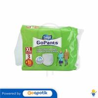 Gambar SENSI GOPANTS ADULT PULL-UP DIAPERS XL 3 + 1 dari Apotek Adapotek Padangsambian by GoApotik Kota Denpasar 1 Tokopedia