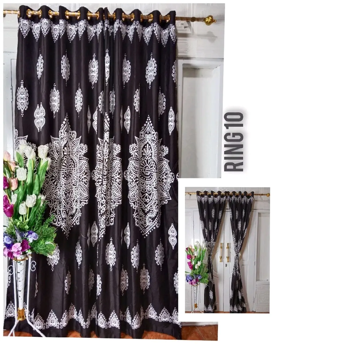 GORDEN RING 12 MOTIF BATIK COPRA UK 122X225