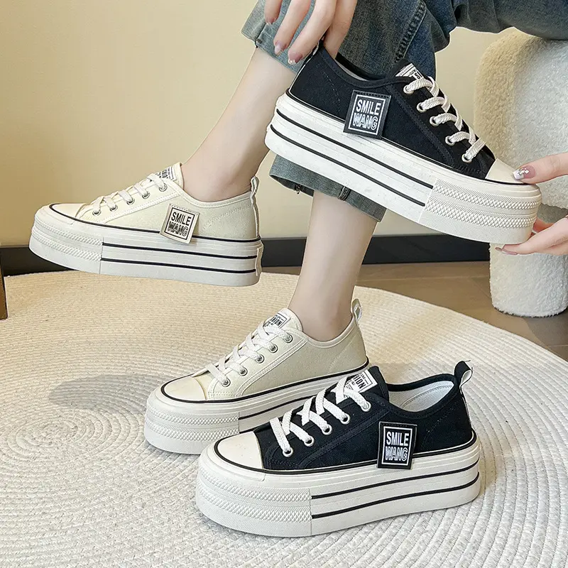 DING DANG】READY STOCK Korean Style Sepatu Kanvas Wanita Casual