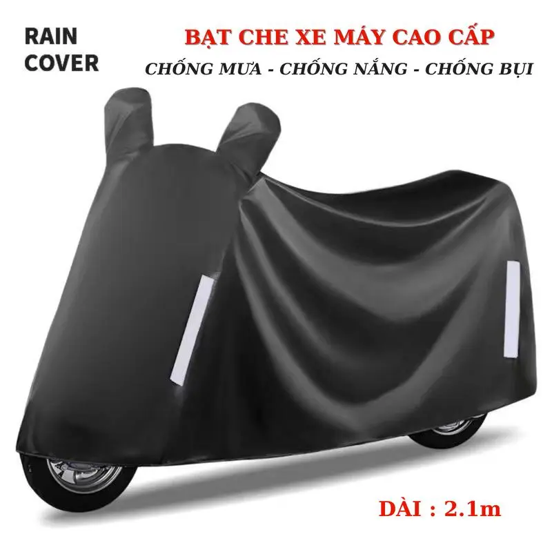 Bạt phủ trùm xe máy che nắng, che mưa, chống bụi vải dù Oxford. Bạt che xe máy(Sh,Vespa,Vision,Lead...) vải dù cao cấp