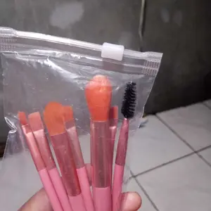 BISA COD Kosmetic Set Brush Powder Isi 8 pcs K5016 Kuas