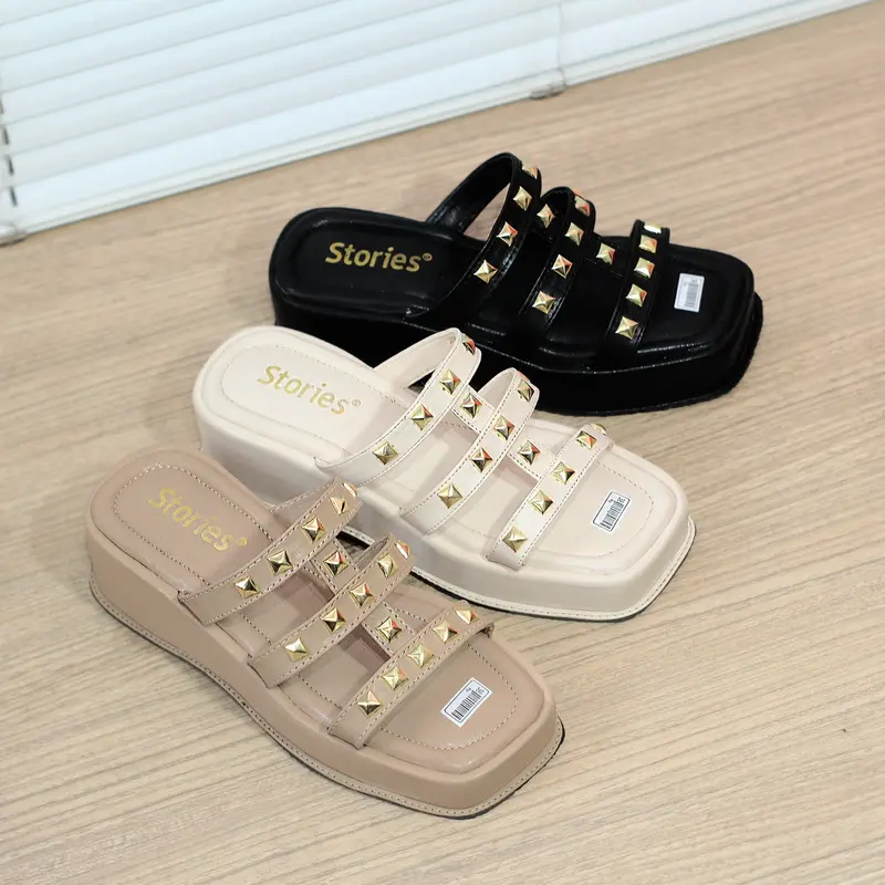 Sandal Wanita Rere Wedges Sendal Flatform Wanita JJ 02 Cewek 1