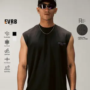 EVRB Kaos Singlet Sleeveless Active 77 Aero Flow Air Size M-XL Sport Dryfit