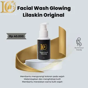 FACIAL WASH GLOWING LILASKIN ORIGINAL (sabun wajah