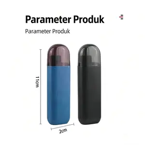 Alat Cukur Bulu Hidung Elektrik Aman Nyaman Portabel Tahan Air dengan Pisau Stainless Steel Teknologi Pisau Mengambang  USB Type-C Mesin Pria