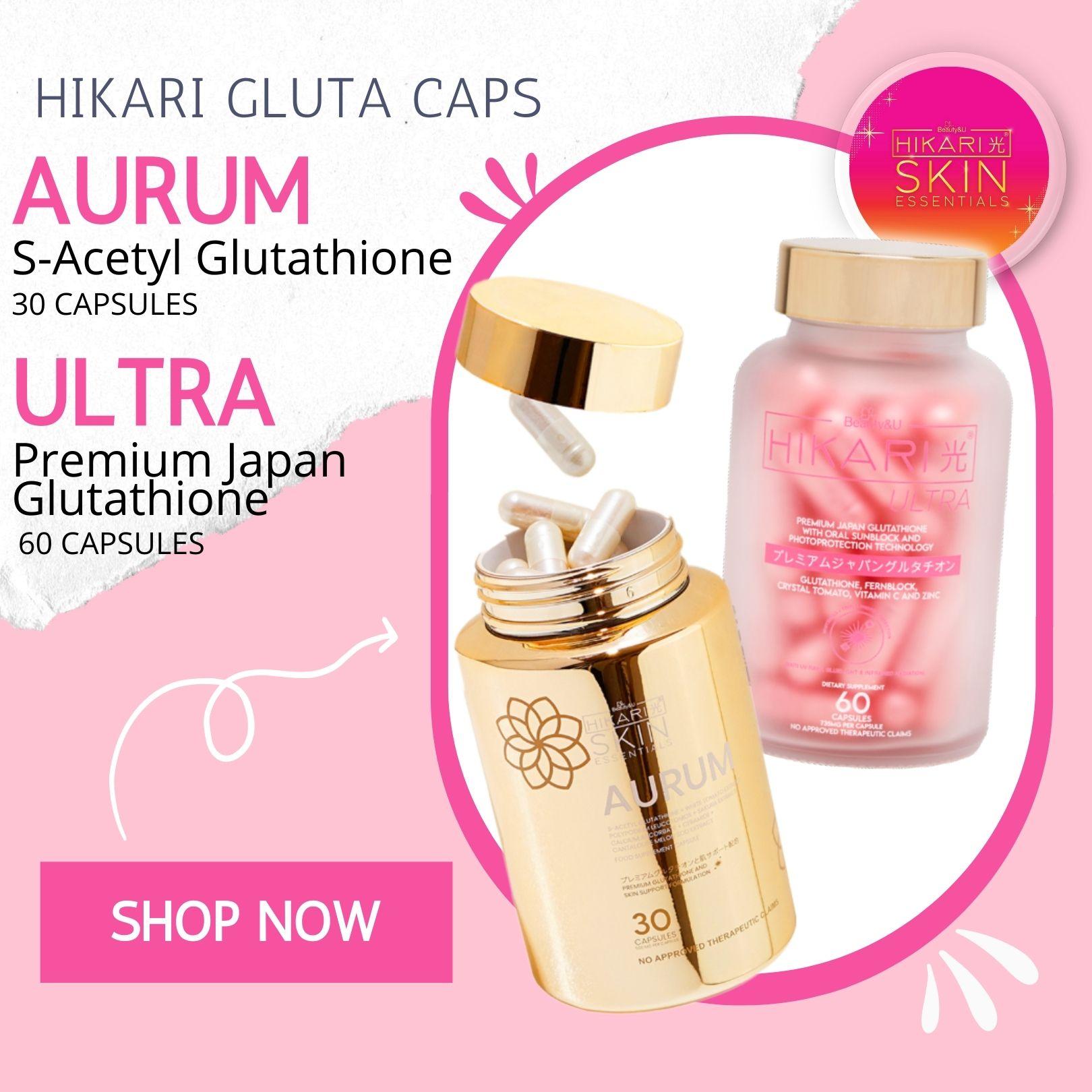 Hikari Skin Essentials AURUM 30 Capsules NEW AND IMPROVED 1 BOTTLE 30CAPS S-Acetyl Glutathione Capsules - TikTok Shop Philippines Hikari Skin Essentials AURUM 30 Capsules NEW AND IMPROVED 1 BOTTLE 30CAPS S-Acetyl Glutathione Capsules - TikTok Shop Philippines