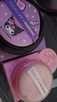 Product Review of [Official] FOCALLURE X Sanrio #CallMeBeauty Bare-skin UV Cushion & Matte Setting Loose Powder 2PCS from z**m 2