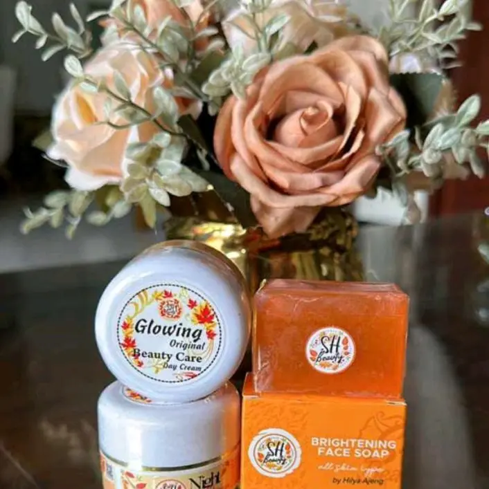 Cream glowing bpom siang malam sabun