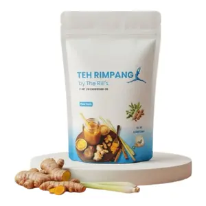 Teh Rimpang by The Rill’s isi 30 bag tea botanical premium Herbal