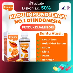 Madu Zymuno Original - Suplemen Kesehatan Herbal Immunoterapi No 1 Di Indonesia Murah -  1 Botol 200ml Halal BPOM