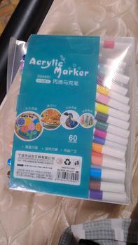 Product Review of 12/24/36/48/60/80 Colours Watercolor Brush Pen Colors Dual Tip Brush Marker Pens Painting Calligraph Art Supplies Stationery Waterproof pigment from z**h 0