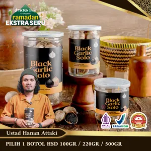 Black Garlic HSD, Bawang Hitam Premium - Rempah - Spices - New Packaging