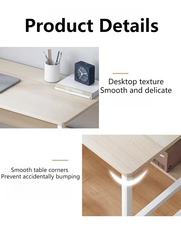 Product Introduction of [Fast Delivery] 60x28x68cm High Quality Computer Desk Desktop Student Writing Desk Furniture Steel Meja meja  kpop 19