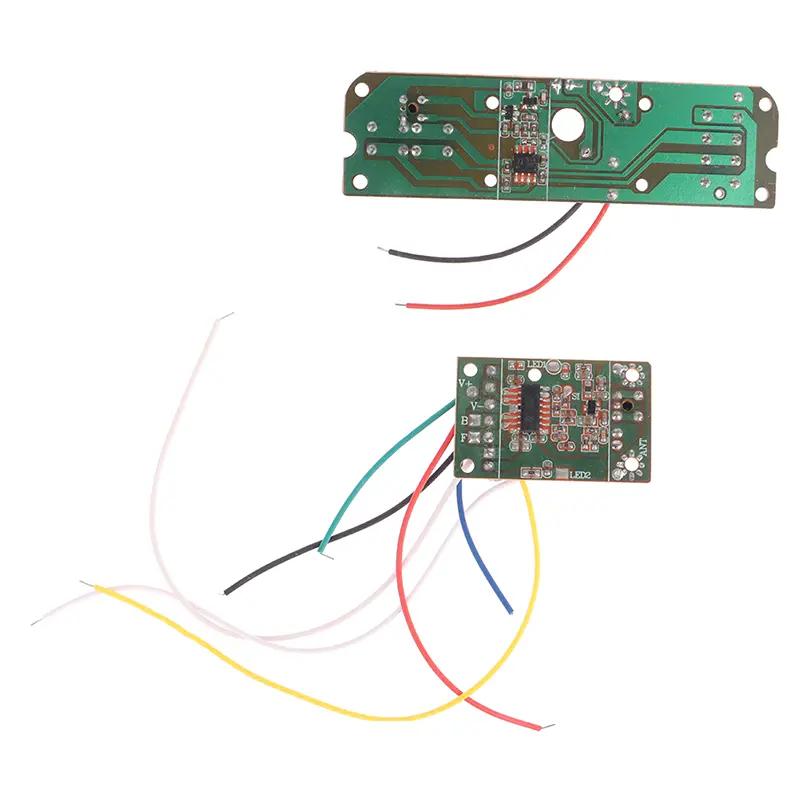 4CH RC xe điều khiển từ xa 27MHz Mach PCB Transmitter và Receiver Board với ăng…