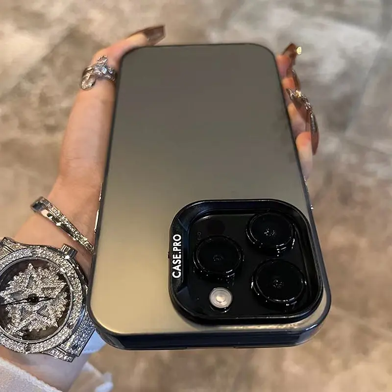 Hot Luxury Matte Phone Case For iPhone 11 12 13 14 15 Pro Max Plus X Xs Max XR Shockproof Bumper Cases Cover