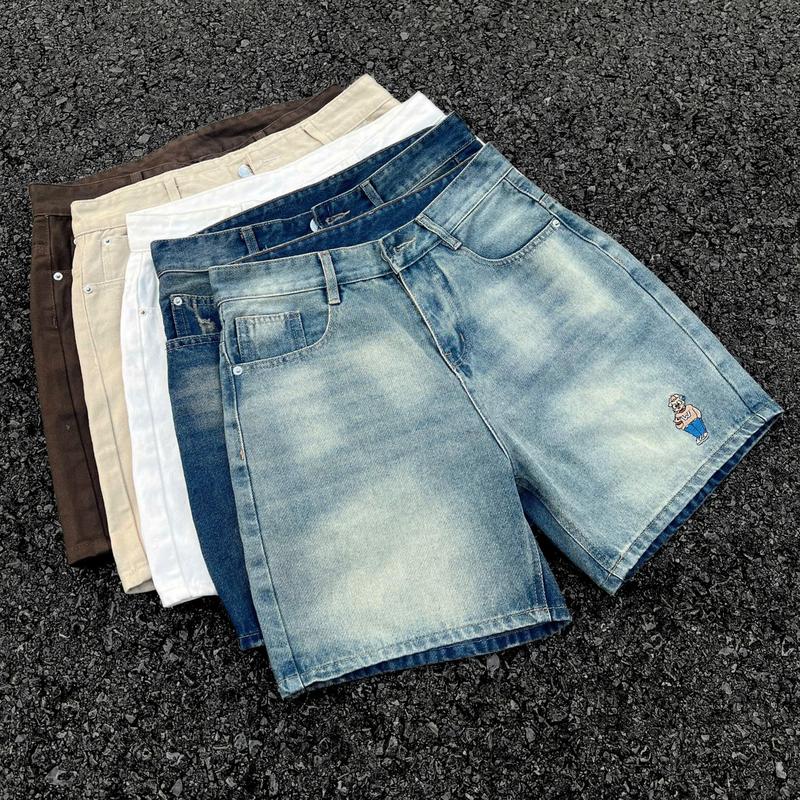 WHY.NOT QUẦN RETRO SHORT JEANS | BLUE - FORM CHỮ A - REGULAR FIT - MENSWEARS PANTS quà tặng nam 19 11 quần short nam quần nam hot boy phố quần đùi nam quần nam quà tặng các bạn nam quần bò nam quà tặng bạn trai 1k freeship trên tiktok