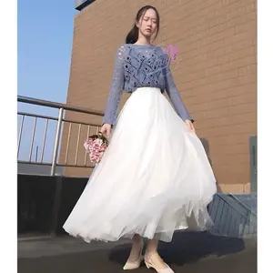 FW R623B Rok Tutu 4 Layer Pecah 12 Panjang 93CM Premium Rok Tile BKK Premium Maxi