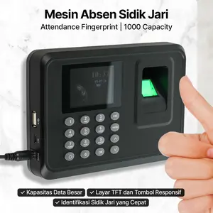 Mesin Absen Sidik Jari Attendance Fingerprint 1000 Capacity - A6