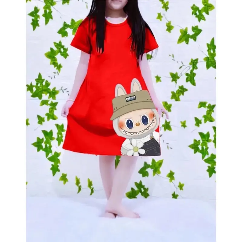 DASTER ANAK LABUBU USIA 1-12 TAHUN DASTER ANAK MURAH KEKINIAN 5