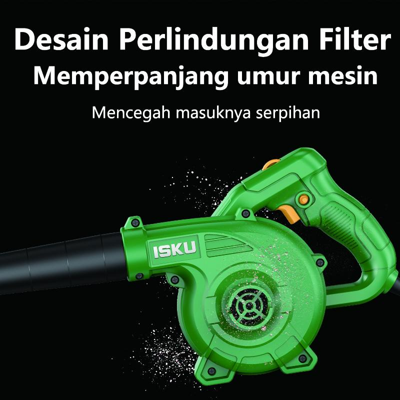 ISKU Electric Blower Industri 600W 15000 RPM 3.5m³/menit Ventilasi Pabrik Bersihkan Debu Tahan Lama Bebas Perawatan 7