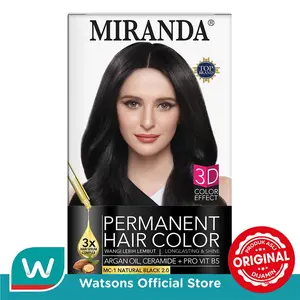 Miranda Hair Color Natural Black 30ml