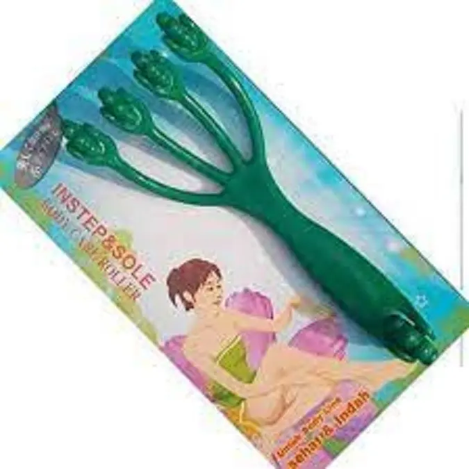 Alat Pijat Roller Betis Telapak Kaki Pijet Tangan Refleksi Pijit Roll Manual Pundak Punggung Pemijat Badan alat pijat manual Terapi 4