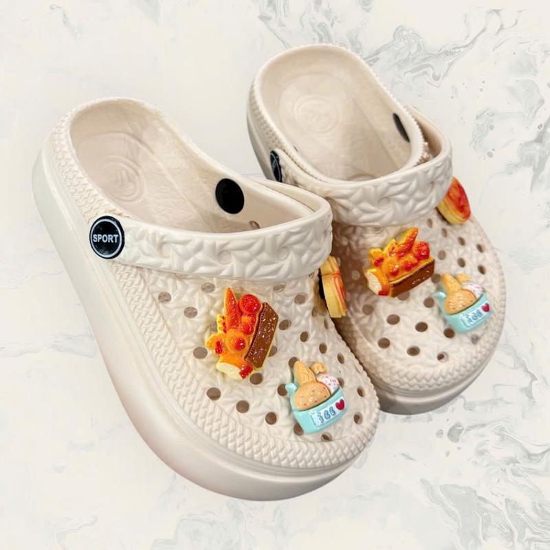Dép sandal tổ ong bé trai và bé gái chất liệu eva êm nhẹ charm ngẫu nhiên D028