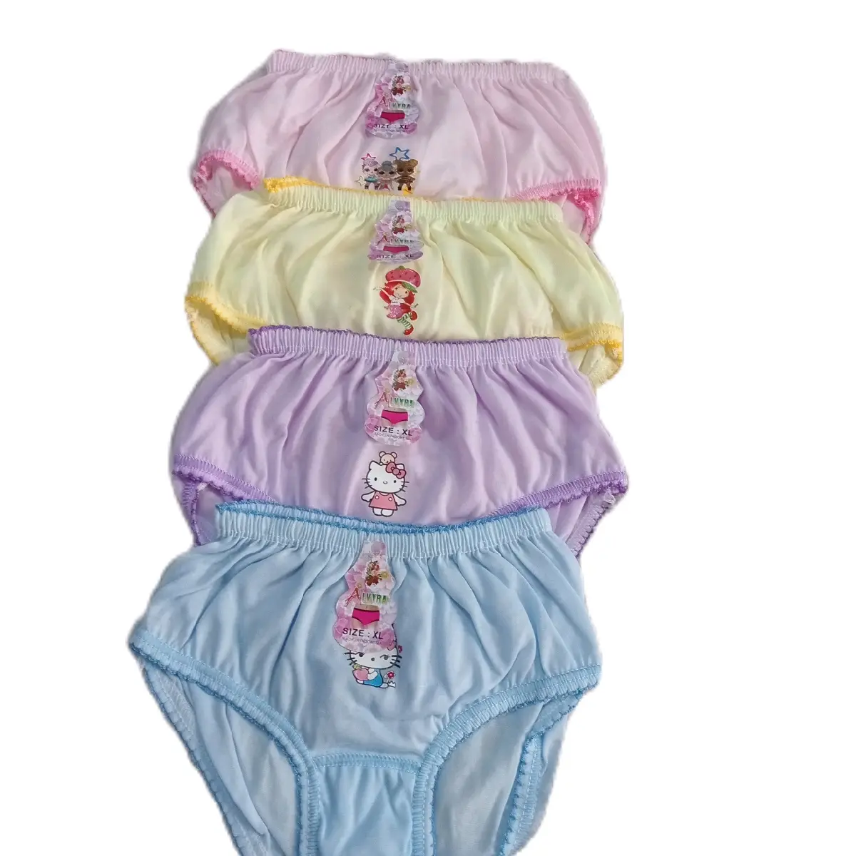 6 Pcs CD Anak Perempuan S,M,L,XL Bahan Katun - Fashion Cantik