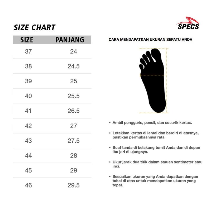 Product Introduction of SEPATU RUNNING SPECS NYX SEPATU LARI UNISEX 0