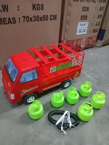 Mainan Terbaru Mobil Viral Pick Up L300 LPG NON MUSIK FREE TALI DAN GAS LPG 6 PCS Toy miniatur pickup Permainan Anak Asli  Hadiah