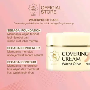 VIVA COVERING CREAM 22g Natural Brown Beige Olive