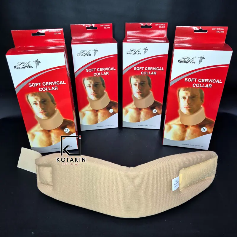 Soft Cervical Collar LIFE RESOURCES / Neck Collar/Busa Penyangga Leher 1