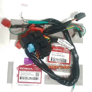 RUMAH BOX SEKIRING FULLSET + RELAY STATER KAKI 4 DAN KAKI 5 HARNESS KABEL BATERAI VARIO 125 150 LED 2015-2019 KWALITAS ORIGINAL HARGA 1SET SESUAI FOTO Motorcycle Mesin