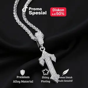 Kalung Liontin Arrow Silver Premium Style Trapstarr Elegan