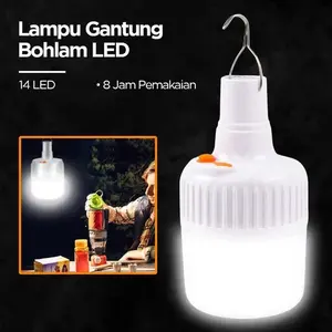 Lampu Tenda Bisa Dicas 30W (3,75 x 2,36 inch)  Bohlam Luar Ruangan Lampu Darurat