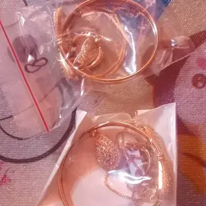 Satu Set  Perhiasan Titanium Dewasa Anti Karat Viral Cantik Terbaru Mewah Elegan Aksesoris Fashion Perempuan