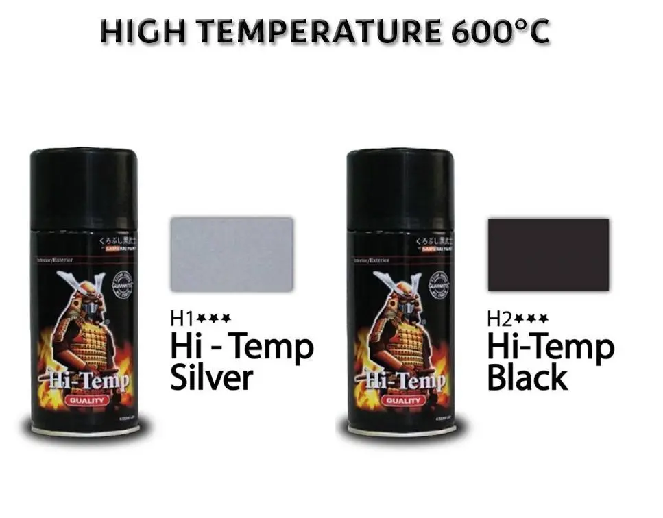SAMURAI SPRAY  (600°C HEAT RESISTANT) Automotive Car