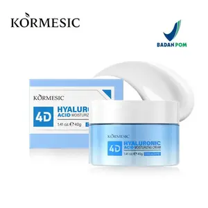 Kormesic Hyaluronic Acid Moisturizing Cream 40g - Krim Moisturizer Pelembab Wajah Penghidrasi Kulit